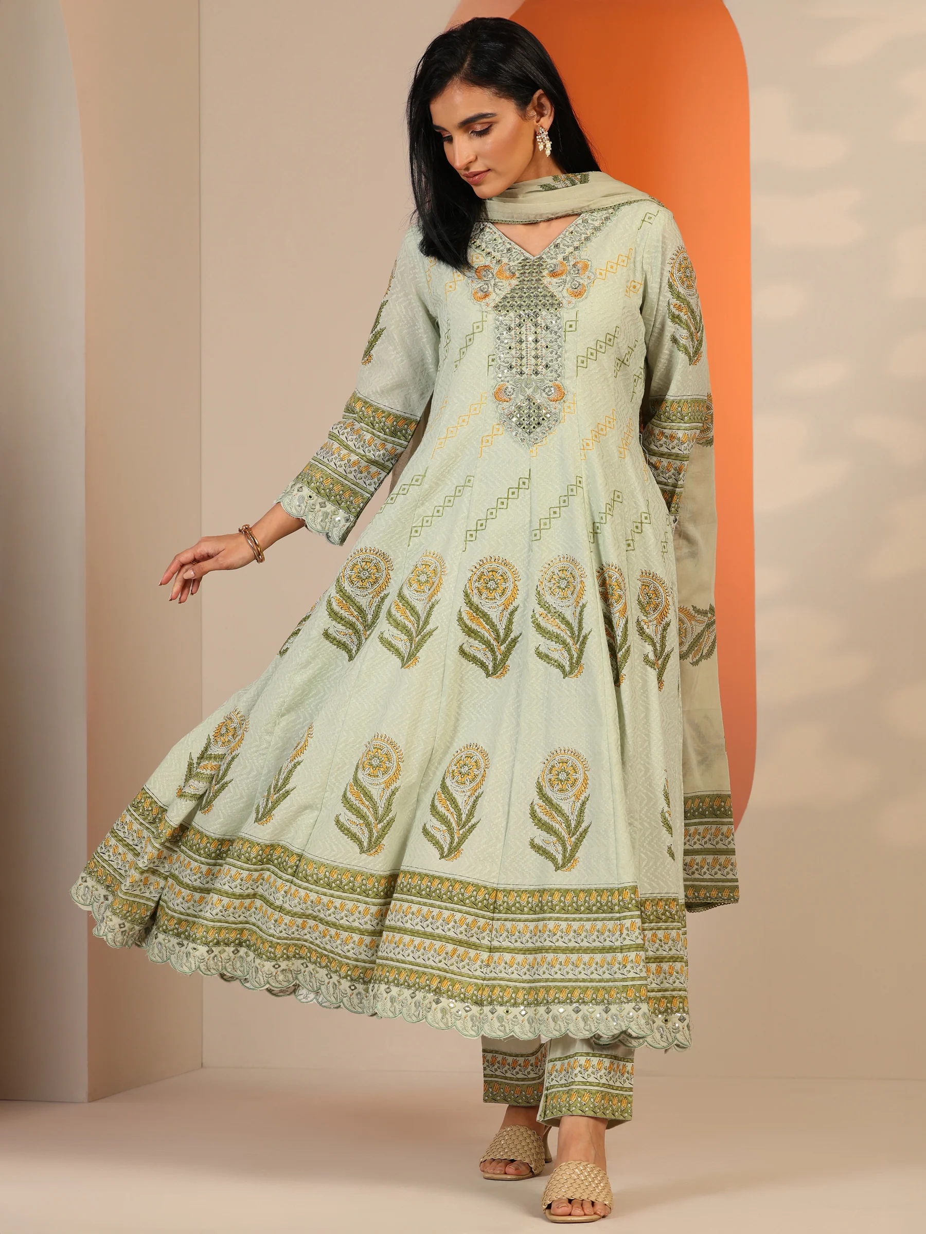 Net Designer Anarkali